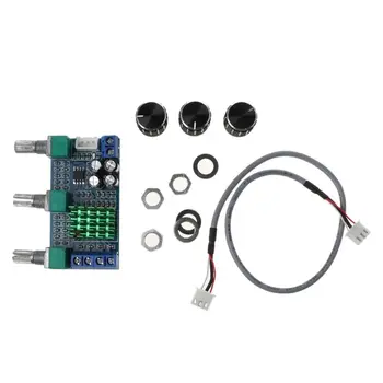 

XH-M567 80W+80W Dual Channel Stereo Digital AUdio TPA3116D2 Treble Bass Regulating Preset Pre Amplifier Board