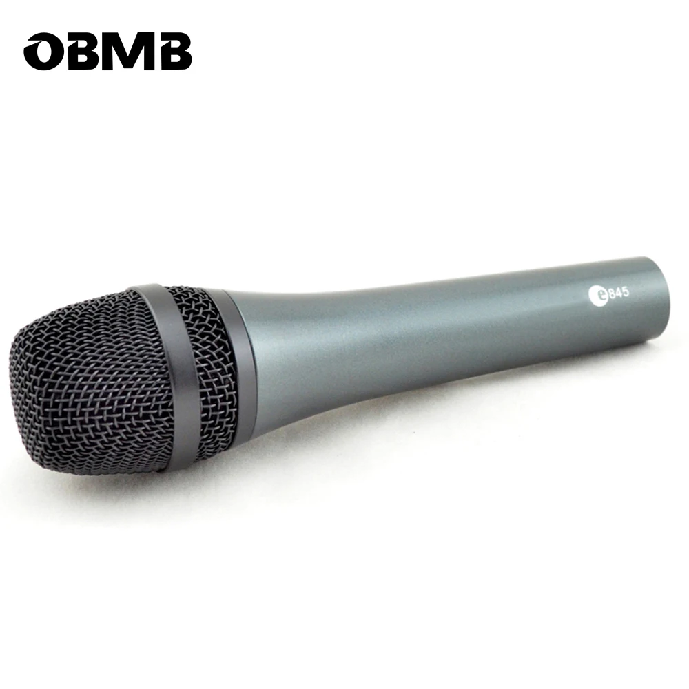 

Free shipping, e845 wired dynamic cardioid professional vocal microphone , e845 wired sennheisertype vocal microphone