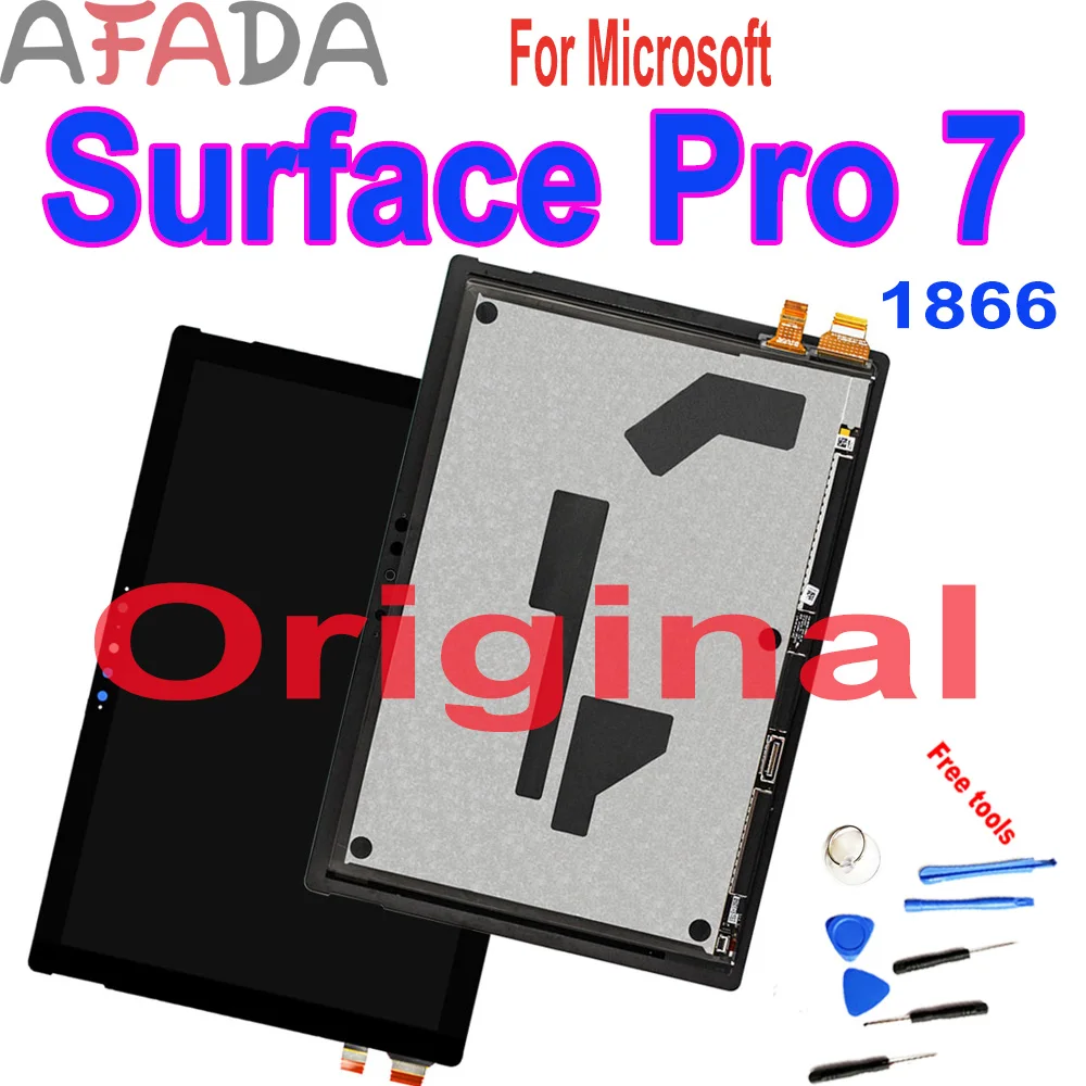 12.3 "Lcd Originale Per Microsoft Surface Pro 7 1866 Display Lcd Touch Screen Digitizer Assembly Per Microsoft Surface Pro 7 Pro7