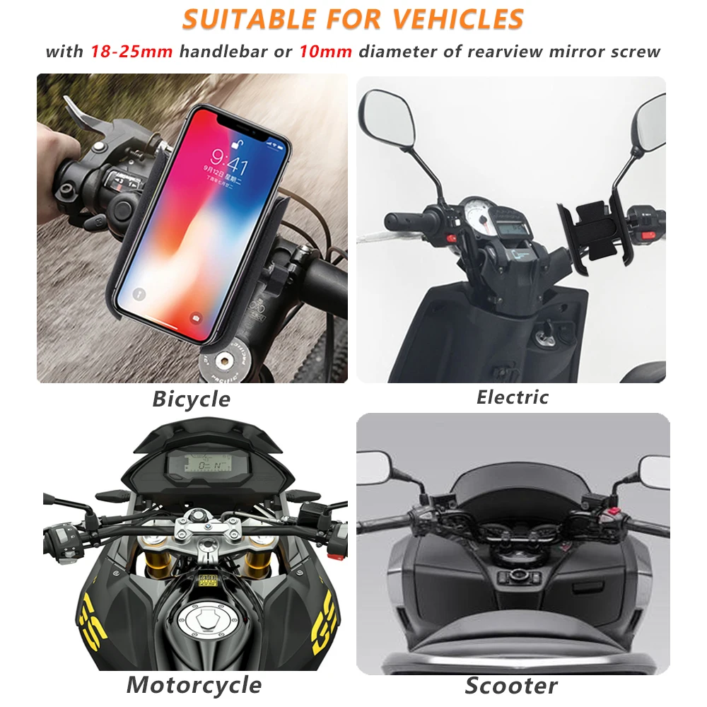 For Honda Forza 125 250 300 350 750 FORZA125 FORZA250 Motorcycle  Accessories Handlebar Mobile Phone Holder GPS Stand Bracket - AliExpress