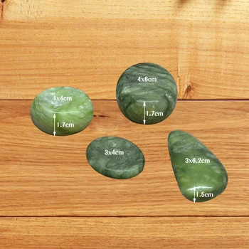 Tontin 20 sztuk zestaw Jade glaze hot stone zestaw do masażu masaż pleców massageador opieki zdrowotnej kamienie do masażu bazalt kamień lawowy tanie i dobre opinie CN (pochodzenie) glaze jade BODY China (Mainland) 110V or 220V