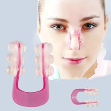 Bezbolesne podnoszenie nosa klips kształtujący Shaper przyrząd kosmetyczny mostek nosowy prostownica korektor uroda nos odchudzanie urządzenia tanie tanio ZJMZYM Z żywicy CN (pochodzenie) Nose Up Lifting Shaping Clip LV0813