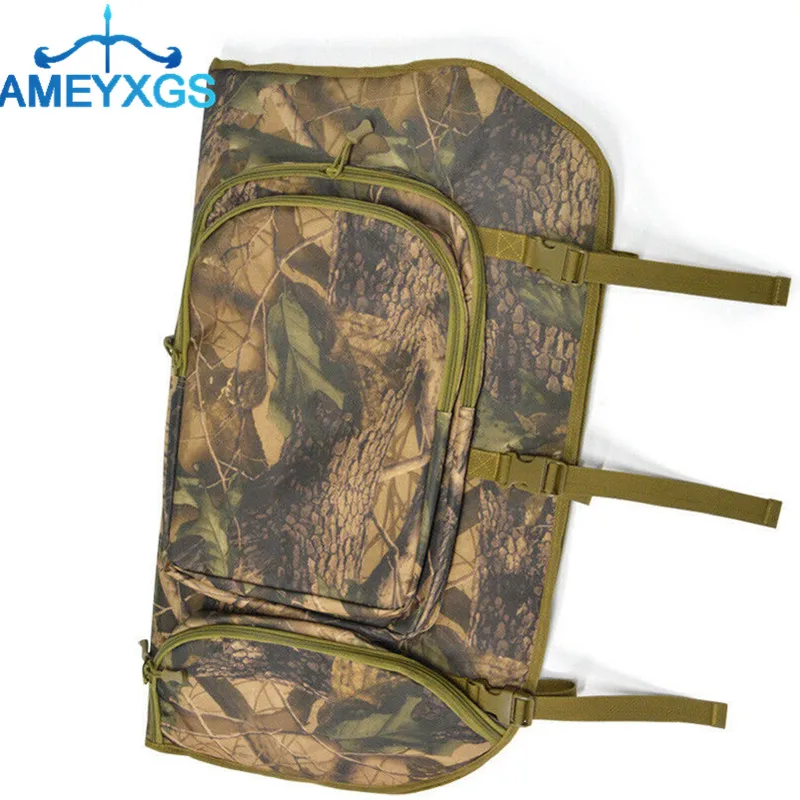 1pc Archery Compound Bow Backpack Bag Shoulder Carry Case Belt Archery