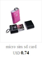 Micro sim sd кард-ридер usb 2,0 кардридер Горячая Mosunx SDHC TF флэш-карта памяти мини-адаптер для ноутбука