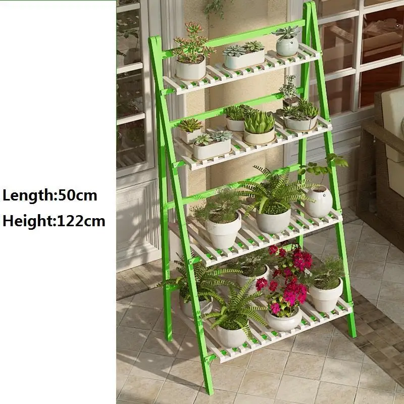 Version C Huerto Urbano Madera для escanteria Escalera горшок Repisa Para Plantas деревянный внутренний стеллаж напольная подставка для балкона Цветочная полка для растений - Цвет: Version C