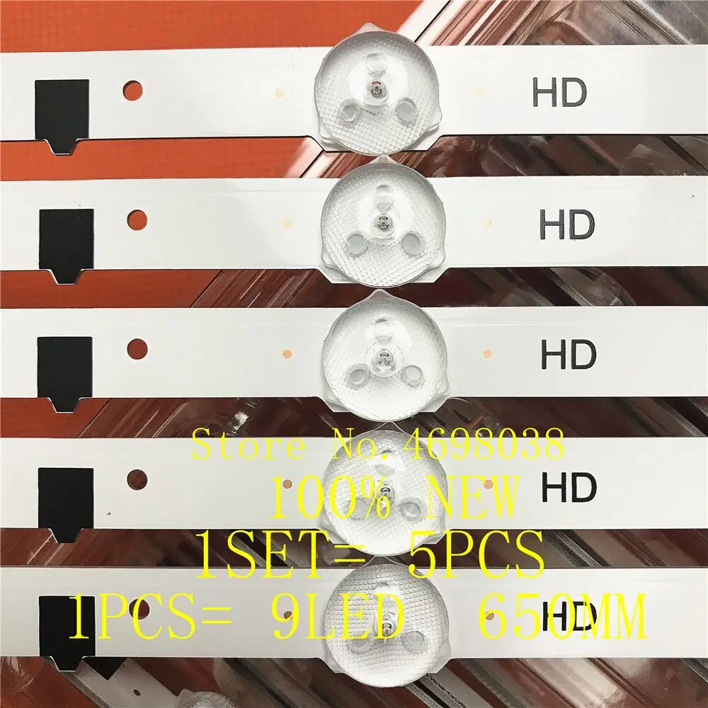 Новинка для samsung 2013SVS32H Ue32f5000 D2GE-320SCO-R3 UA32F4088AR UA32f4100AR подсветка люмен D2GE-320SC0-R3 650 мм 9LED 32 дюйма