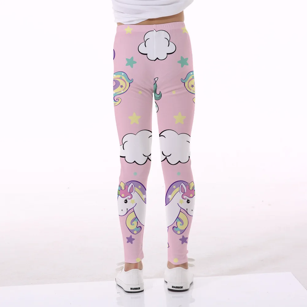 Kids Pants Unicorn Legging Girls Trousers Leggings For Girls Legging Elasticity Breathable Soft