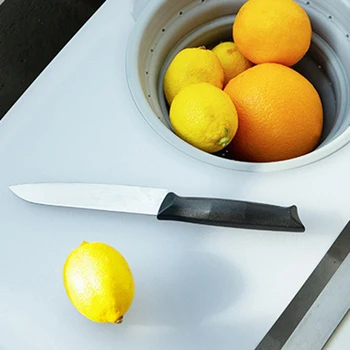 

New Hot Foldable Multifunction Chopping Board Collapsible Dish Basin TidyBoard Cut Your Prep Clean-up Time USJ99