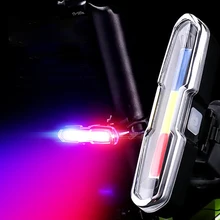 Cbmmaker Bicycle Light USB Charge Multi Lighting Modes Led Bike Light Flash Tail Rear Bicycle Lights for Mountains Bike Seatpost