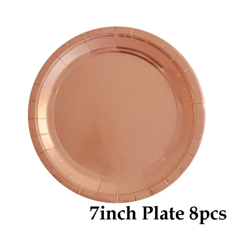 7inch plate 8pcs