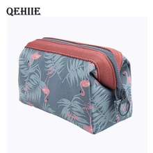 Новое поступление, косметичка с фламинго, Женская несессер, косметичка, высокое качество, для путешествий, водонепроницаемая, портативная косметичка, наборы туалетных принадлежностей