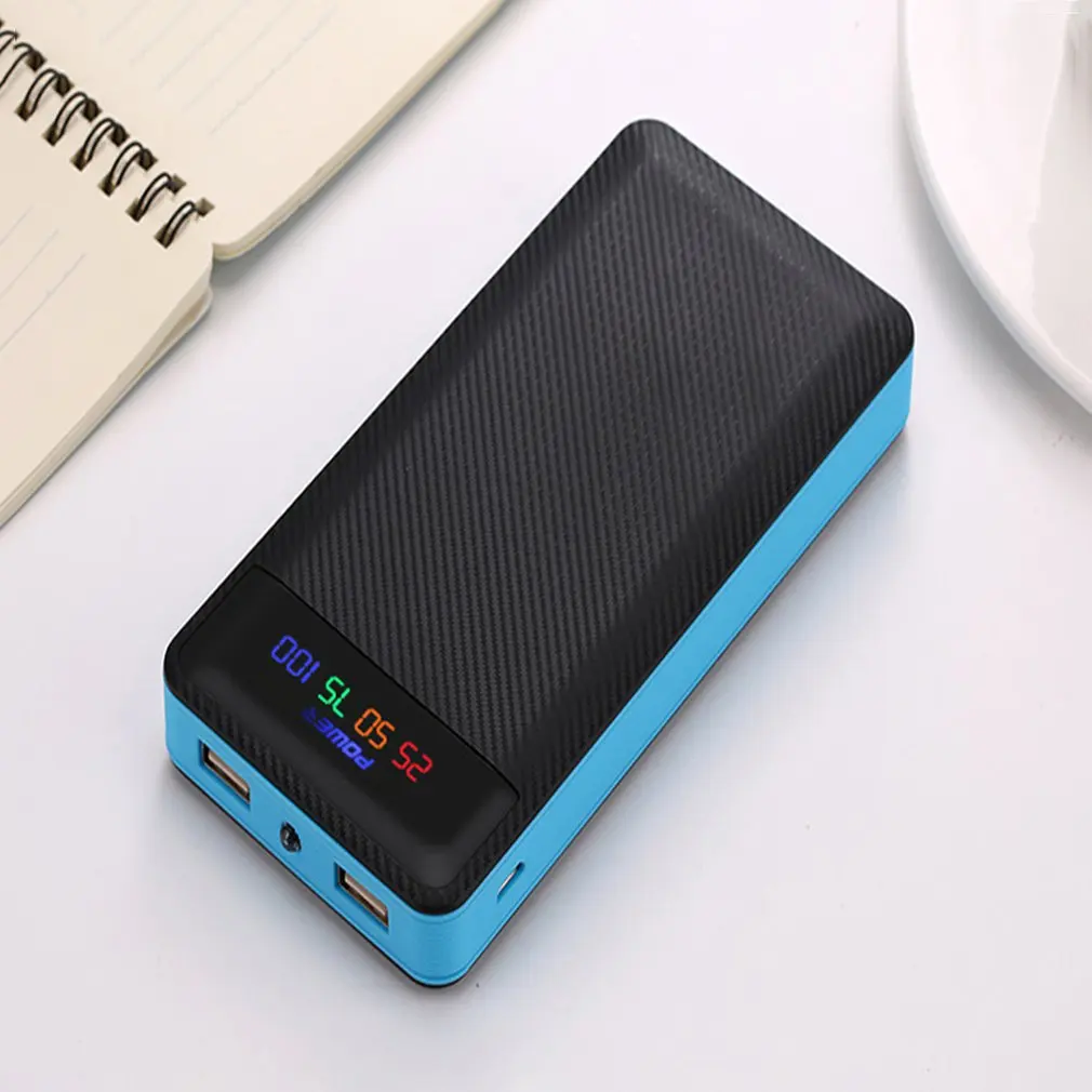 

2.1A Dual USB Power Bank Case DIY Box Case Kit for Phone