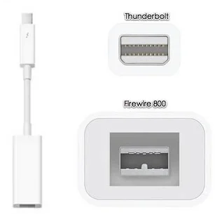 Адаптер Thunderbolt Для FireWire 800 интерфейс Lightning для 1394B|Аксессуары аудиосистем| |