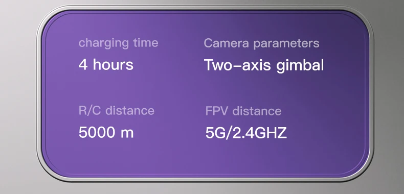 JINHENG iCamera1 GPS Drone, charging time Camera parameters hours Two-axis gimbal RIC distance FPV