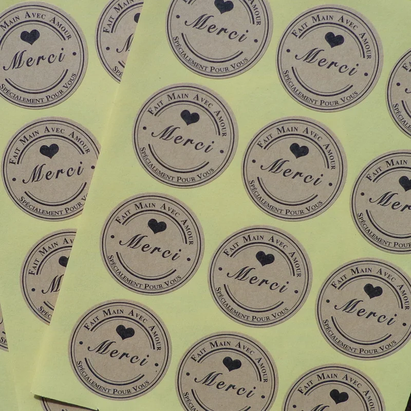kraft paper sticker  (7)