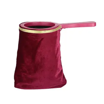 

Interesting Bag Heaven Earth Tricks Bag Cloth Puzzle Beginner Hobbies Stage Prop Magic Bag Juggling Circus Troupe Red Toys