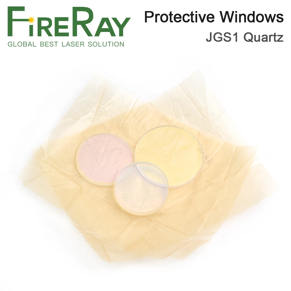 FireRay Protective Windows D30 D35 Series кварцевый плавленый кремний для волоконного лазера 1064 нм