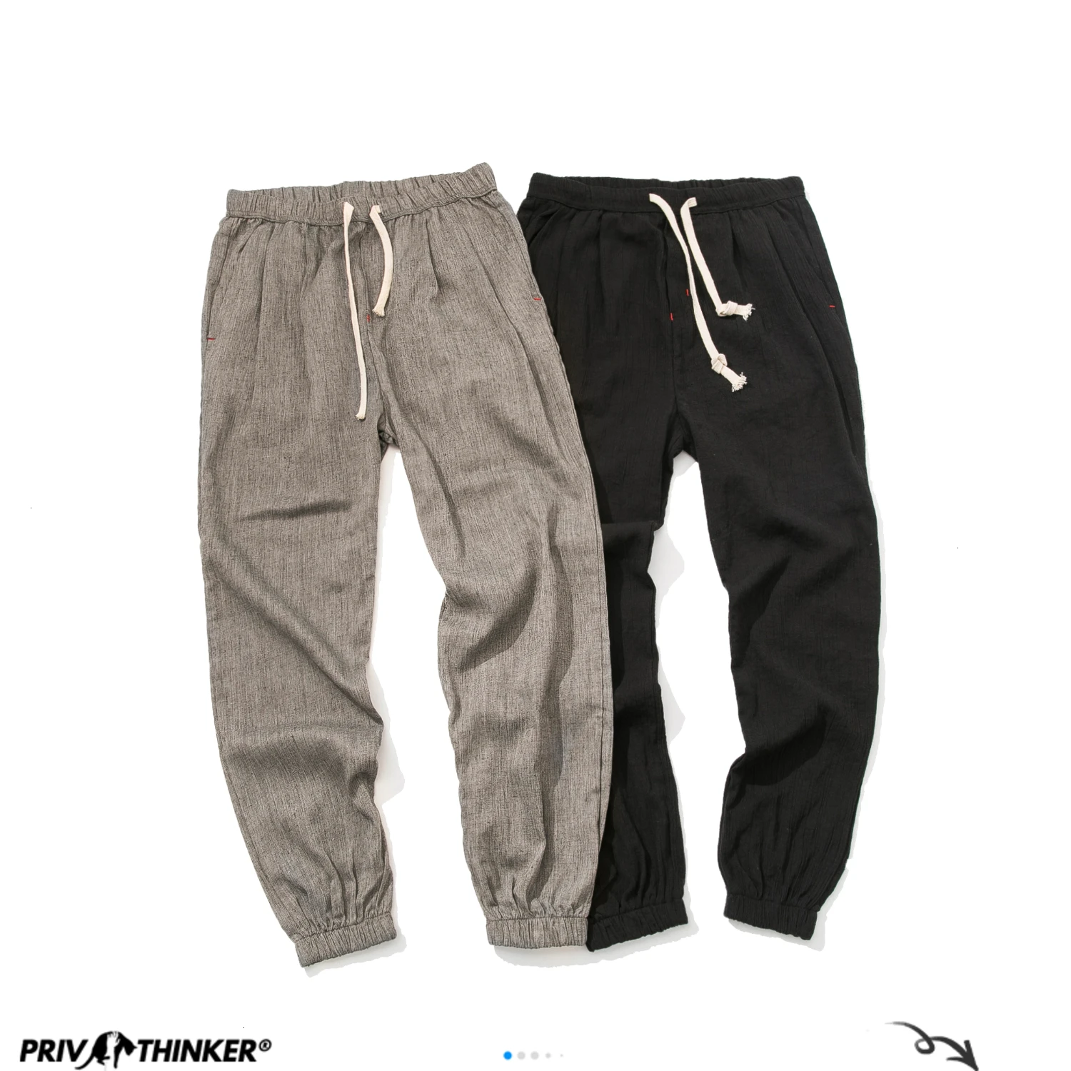 Privathinker di Cotone di Tela casual Pantaloni stile harem Uomini Pantaloni  Uomo Pantaloni di Estate Maschio di Stile Cinese Pantaloni Larghi 2020  Harajuku Vestire - AliExpress Men's Clothing