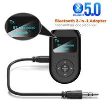 2 в 1 USB Bluetooth 5 0 аудио приемник Мини 3 мм Aux автомобильный