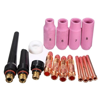 

TIG KIT & WP SR 17 18 26 Series TIG torch consumables Welding accessories 16Pcs