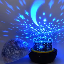 Galaxy projector Night Light Starry Sky Planet Magic home planetarium Universe LED Colorful Rotate Flashing Star kids lamp gift