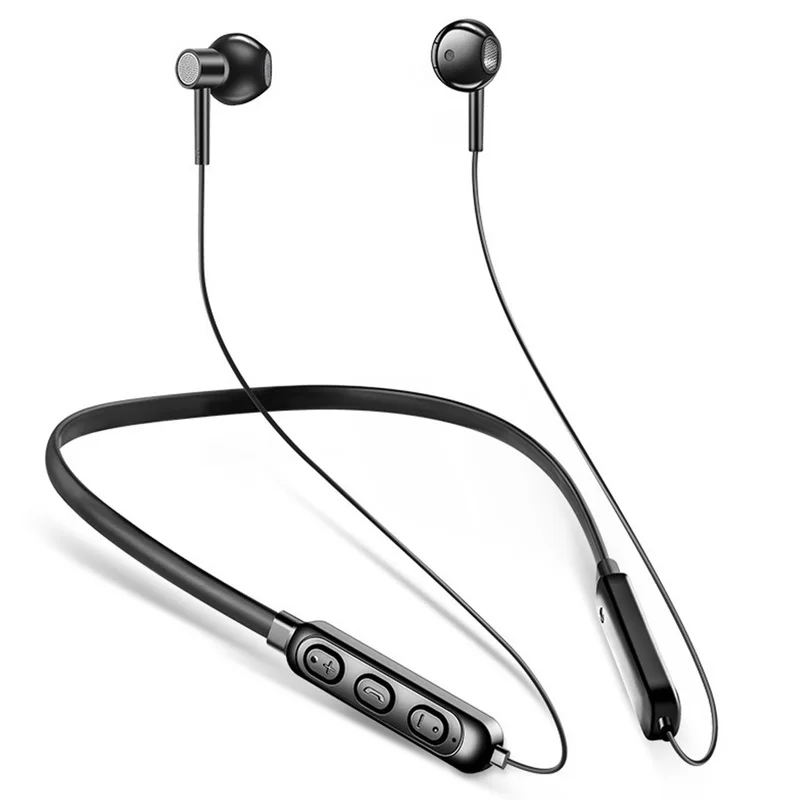 

Bluetooth 5.0 Wireless Earphones Neck Wireless Headphones Low Sports Headsets for IPhone X Samsung Xiaomi Huawei LG
