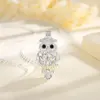 EUDORA Urn Cremation Pendant 14mm Owl Cage OPen Locket  Ash Holder Keepsake Capsule Necklace Hollow Ball DIY Jewelr k332n14 3