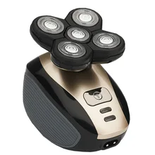 5 в 1 электробритва для мужчин, плавающие пять лезвий, Электрический станок для бритья, перезаряжаемые бритвы, инструменты для ухода за лицом 38D