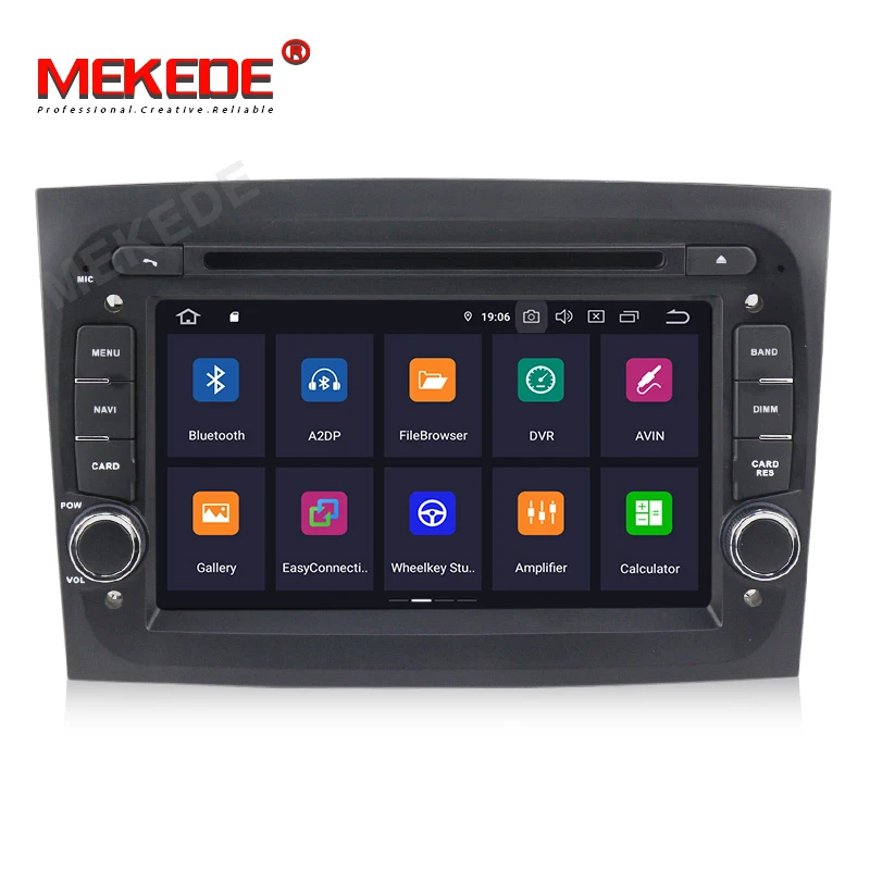 Ips DSP PX5 Android 9,0 4G+ 64G 8 core автомобильный dvd-радиоплеер для Fiat Doblo gps навигация TDA7851 wifi Bluetooth