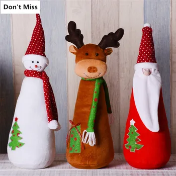 

Christmas Decorations for Home Figures Xmas New Year Birthday Gift Dolls Natal Window Desktop Decor Ornaments Festival Supplies