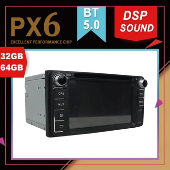 

PX6 Excellent Performance Android 9.0 Car Multimedia GPS For TOYOTA Rav4 Corolla Vios Hilux Land Cruiser Fortuner Prado Terios