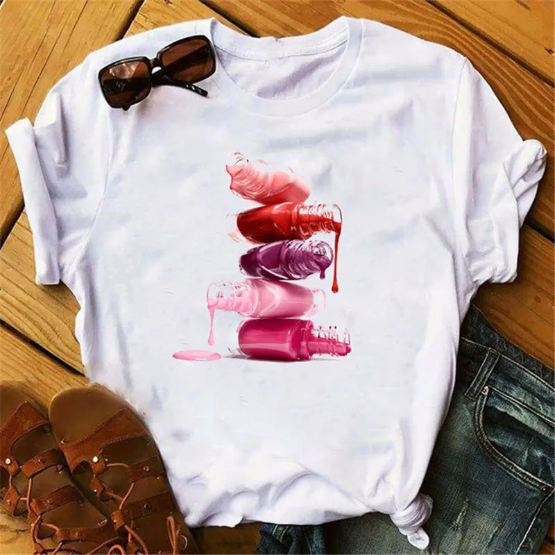 Women-T-Womens-Graphic-3D-Finger-Nail-Paint-Color-Fashion-Cute-Printed-Top-Tshirt-Female-Tee.jpg_640x640