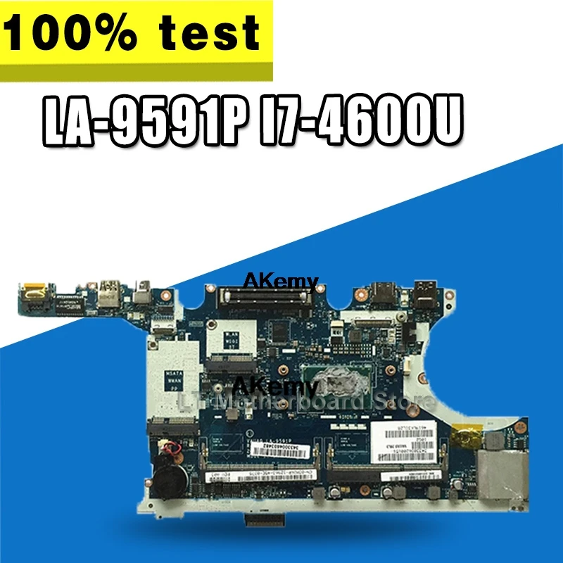 

LA-9591P Laptop motherboard for Dell Latitude E7440 original mainboard I7-4600U