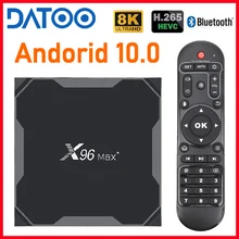 

X96 MAX Plus Smart iptv box Android 9.0 TV Box Amlogic S905X3 Quad Core 8K Video Player 2.4/5G BT4.0 x96 max+ ip tv set top box