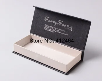 

Wholesale various OEM custom window eyelashes box packaging with golden foil logo ---PX10664