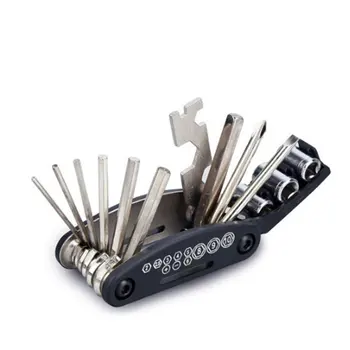 

16 In 1 Tool Bicycle Repair Kit Combination Riding Equipment Chain Cutter Mountain Bike Repair Vehicle Repair Tools