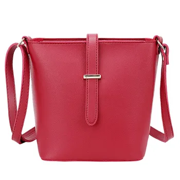 

Fashion Women's One-Shoulder Bucket Bag Letter Purse Mobile Messenger Bag сумка женская luxury handbags bags designer 5 color