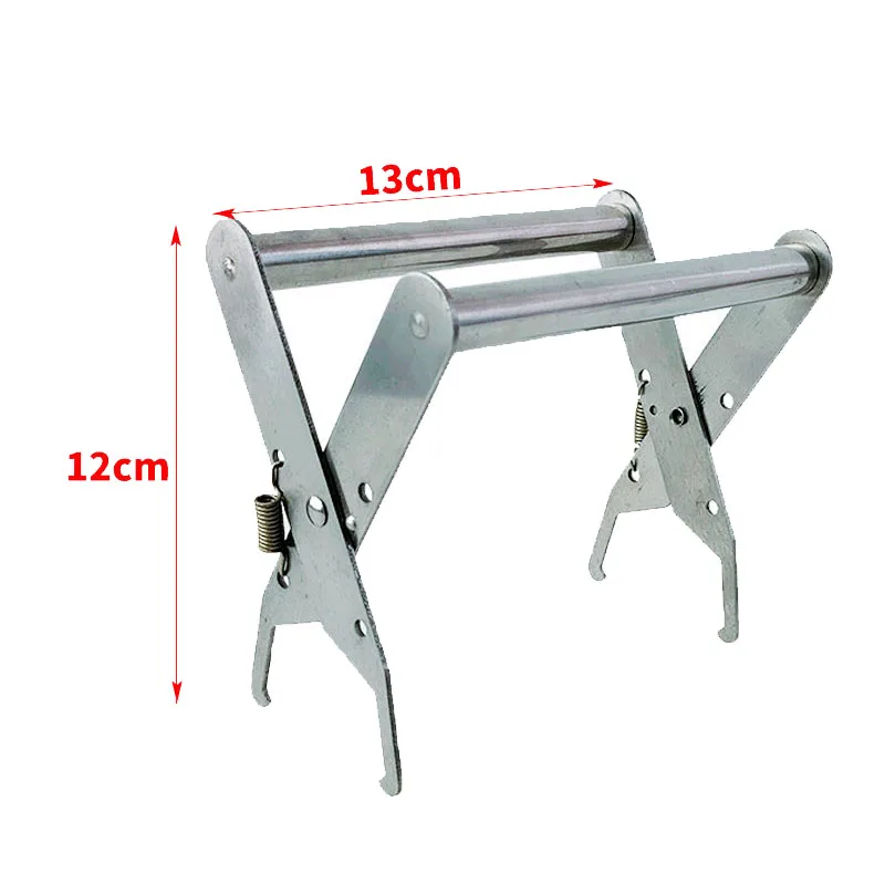 Stainless Steel Bee Hive Frames Holder Beehive Capture Grip Clamp Frame for Bees Beekeeping Products Increase Honey Bee Tools