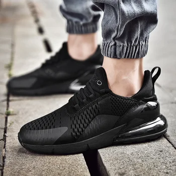 

Light Weight Style Men Running Shoes Simple Patchwork Mesh Trainer Shoes 270 TOP Quality Track Fitness Male Sneakers Summerr