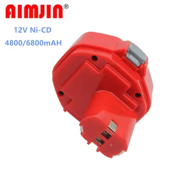 

Original 4800/6800mAh 12V Ni-CD 4.8/6.8/Ah Replacement Power Tool Battery for Makita 12V Battery PA12 1220 1233 1201 1222 1223 1