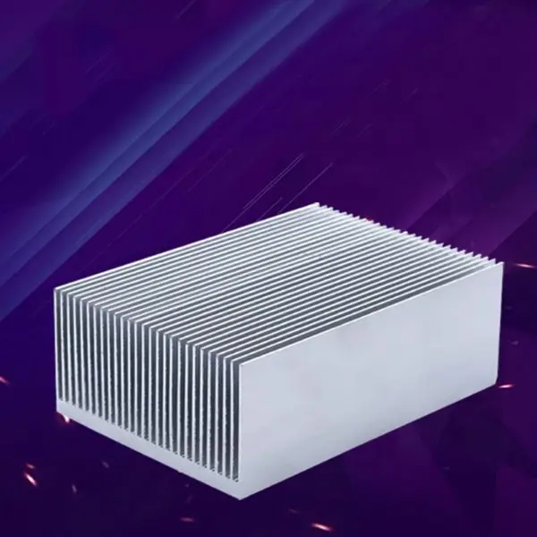 Большой Алюминиевый Радиатор охлаждения плавник для IC светодиодный Усилитель(черный и белый