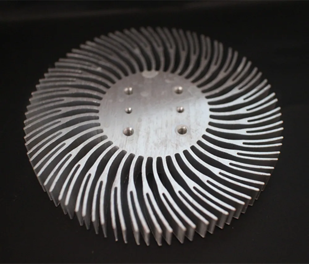 Round LED Heatsink Radiator Aluminum 10W Heat Sink Radiator for Household Lamp Replaceable