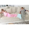 Multi Use Blanket Kids Mermaid Tail Anti-kick Flannel Children Crocodile Sleeping Bag Shark Air Conditioning Blanket Best Gifts ► Photo 2/6