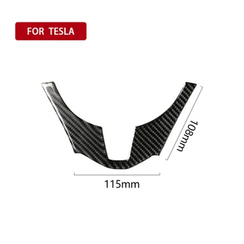 

Carbon Fiber Steering Wheel Trim Cover Interior Steering Wheel Trim Cover For MAZDA 3 Axela 2014-2016 1pcs High quality
