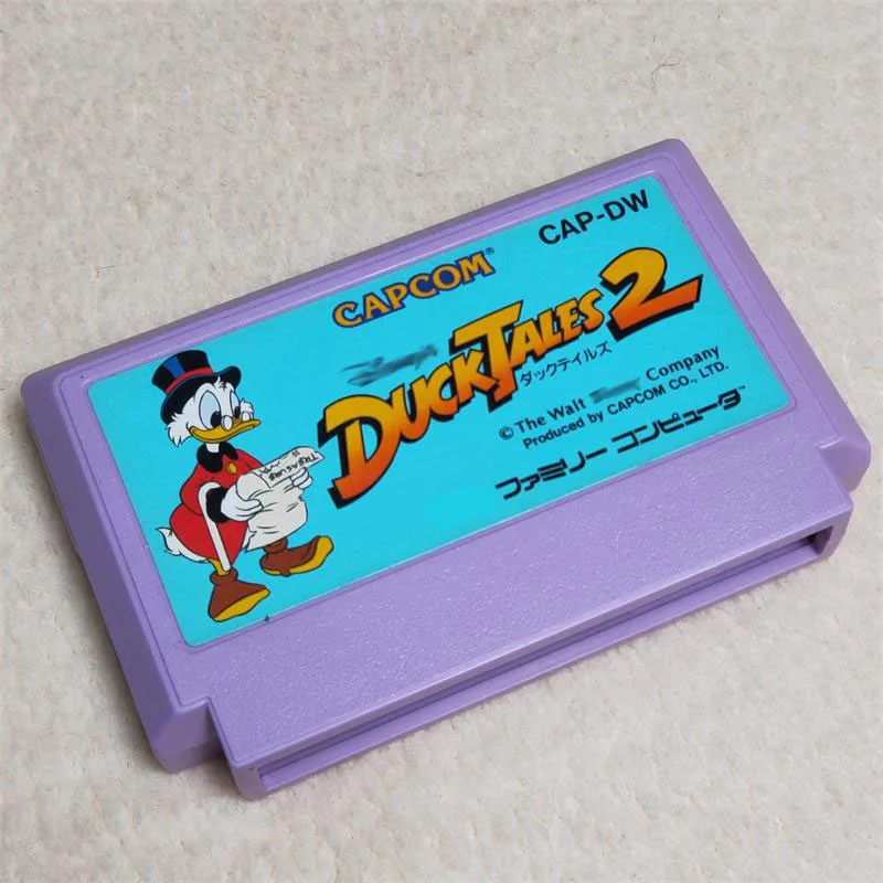 Оригинальная 8-битная игровая карта: DUCK TALES 2 (японская версия! Только картридж!) |