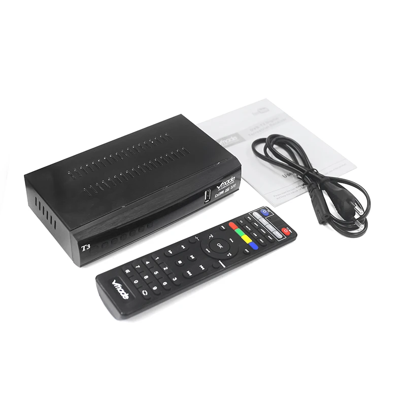 ТВ тюнер Vmade цифровой с поддержкой H.265 1080P Scart DVB T2|Спутниковое ТВ| |