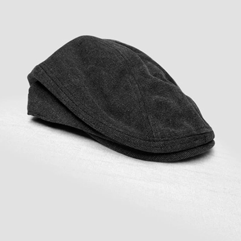 Casquette, четыре сезона, хлопок, синий, Мужская газетная шляпа, мужской берет, для мужчин и женщин, Ретро стиль, Англия, козырек, большая голова, CapBLM215