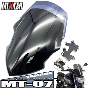 

New Motorcycle Accessories Racing Sport Touring Windshield WindScreen Deflector Visor Viser For MT07 FZ07 2018-2020 MT-07 FZ-07
