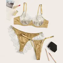 Сексуальный Комплект бюстгальтеров Женские Красные кружевные бюстгальтеры женские s Кружева с бантиком Сексуальное белье Babydoll пижамы наборы сексуальное нижнее белье Lenceria B4