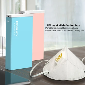 

Multifunction Cellphones Disinfection Multifunction Portable UV Mask Disinfection Box For Mobile Cellphone ToothbrushesHead